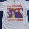 My Bloody Valentine Retro Style White Short Sleeve Unisex T Shirt S-5XL KH13985