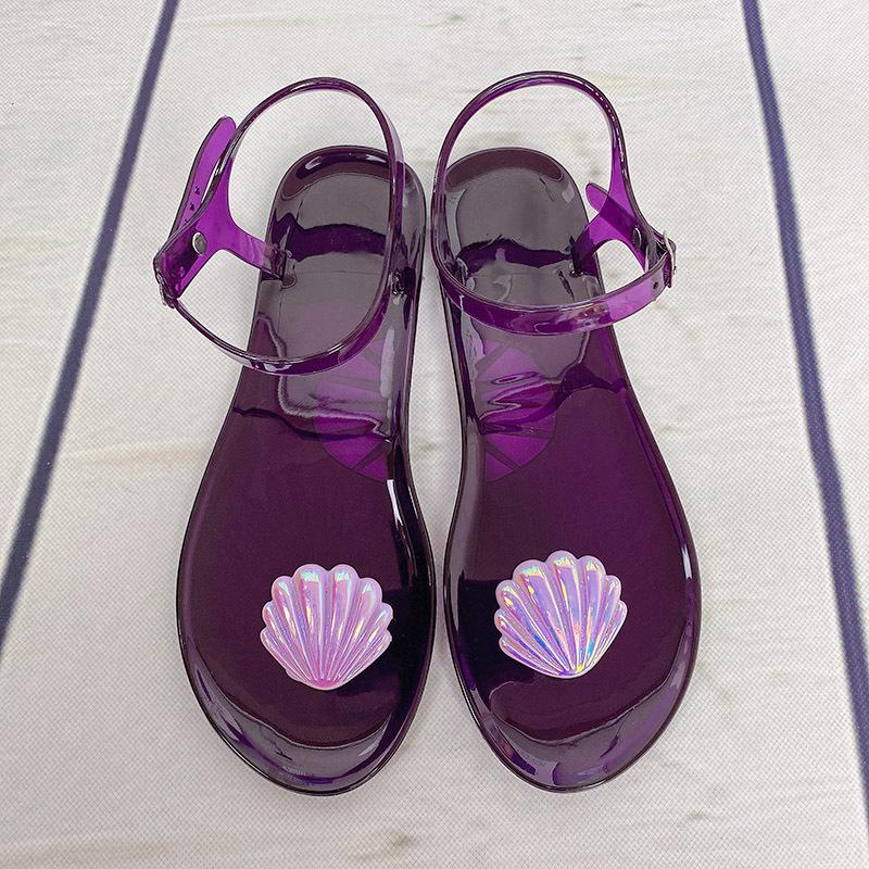 Sandals Women'S Shell Casual Beach Outdoor Sandals Fashion Comfortable Style