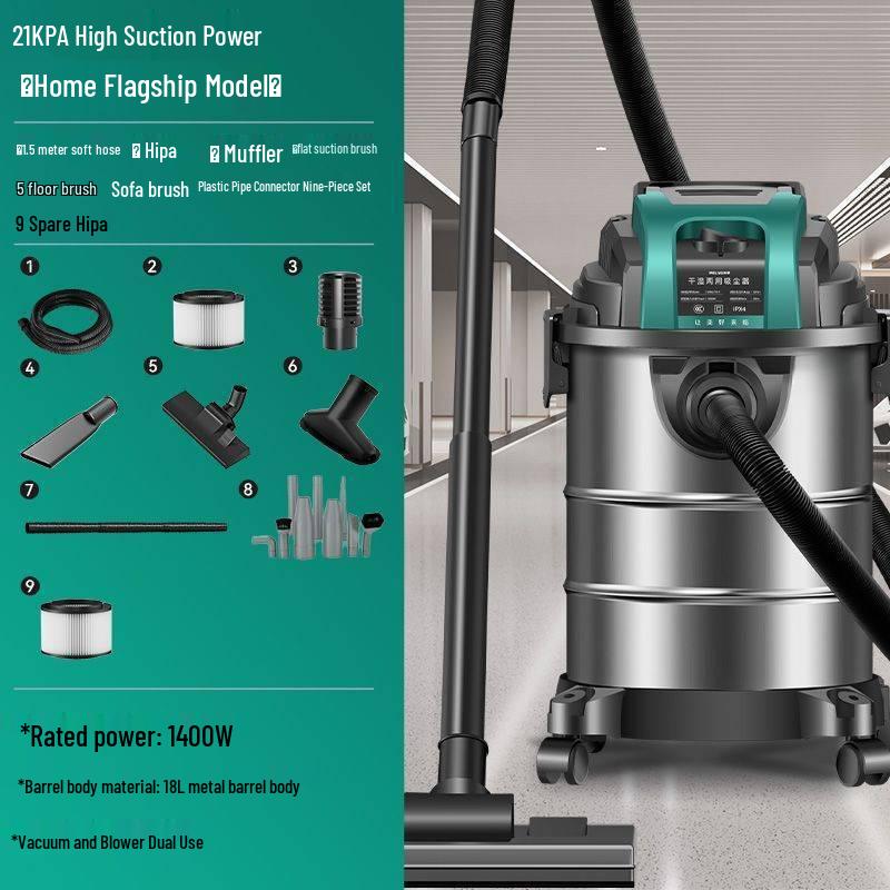 Dual-Use Wet & Dry Vacuum Cleaner: Powerful Suction for Home & Industrial Cleaning, Grout Special