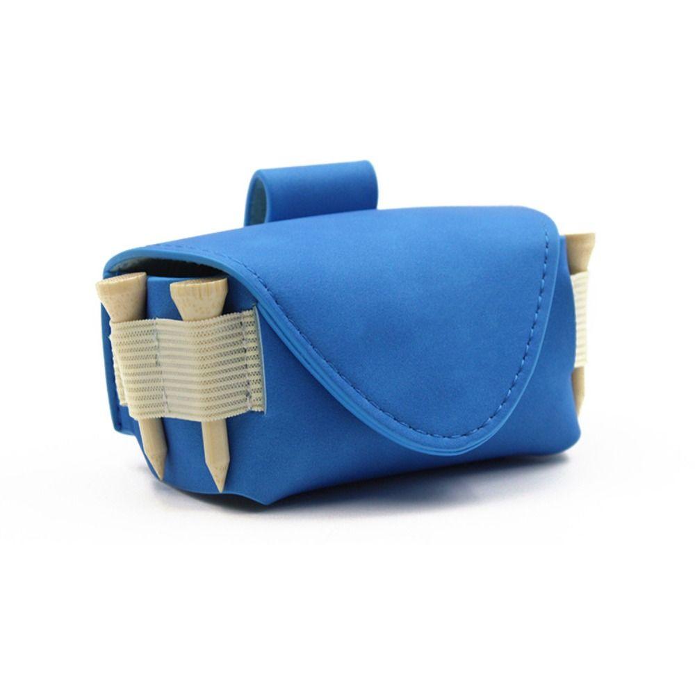 Magnetic Buckle Golf Ball Waist Bag Waterproof Golf Ball Container  Golf Accessories Storage