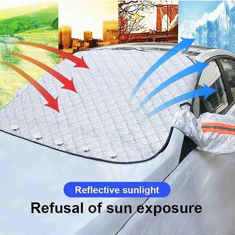 Magnetic Car Anti-Snow Cover, Windshield Ice Protector Cover