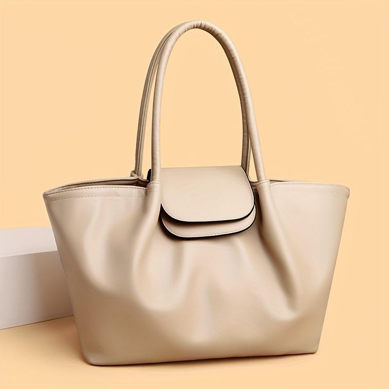 Sac cabas en cuir chic pour femmes Sac à main spacieux à bandoulière Grande capacité Sac à main élégant