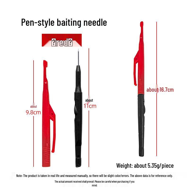 Multifunctional Hook Remover, Bait Needle, and Fish Gripper