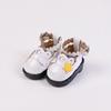 1 Pair DIY OB11 Uniform Shoes PU Leather Mini Doll Leather Boots  Children Toys