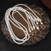 Cute 100-120Cm Purse Pearl Strap Beaded Chain Replacement Bag Pearl Chain Diy Bag Accessory Handbag