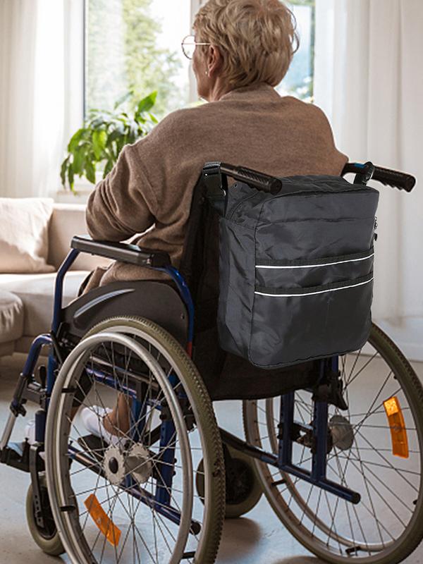 Wheelchair Bag Electric Wheel Chair Accessories Seniors Universal Travel Tote For Wheelchair Folding For Most Walking Wheels