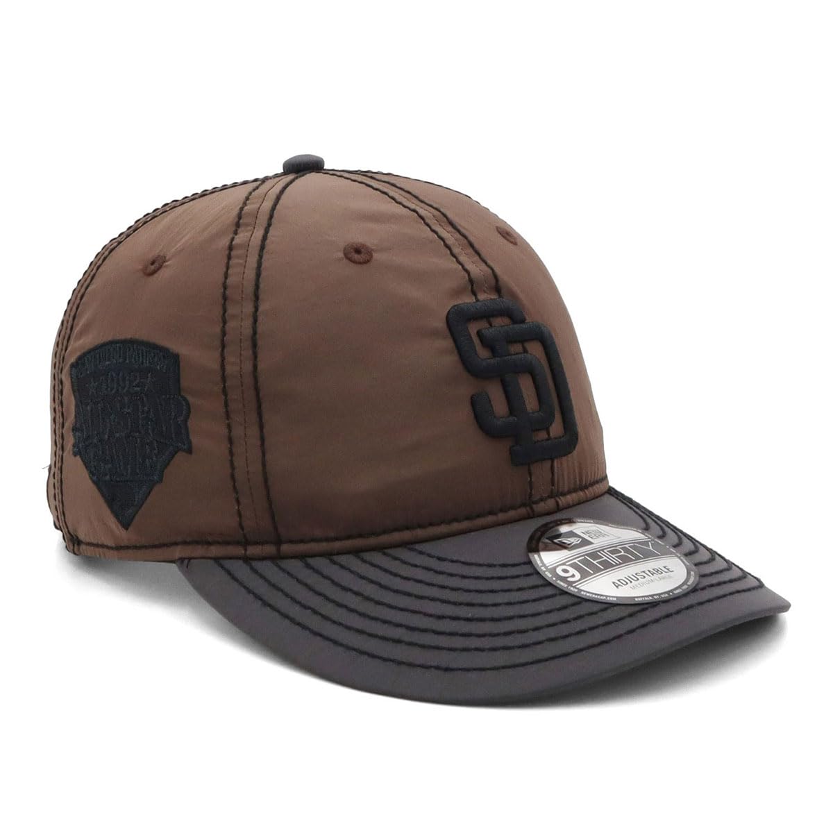 

New Era 9THIRTY Cap MLB San Diego SD Vintage ONSPOTZ Popular Size Adjustable Everyday Sports Baseball Cap (14707662, NER36C0925) Padres,