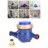 Water Meter Heavy Duty Brass Measure Tap Cold Water Meter Home Garden Wet Table Measuring Tools Water Measurement