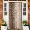 Fly Curtain - vidaXL - 100x200 Cm - Beige/Light Brown - Chenille - Interior