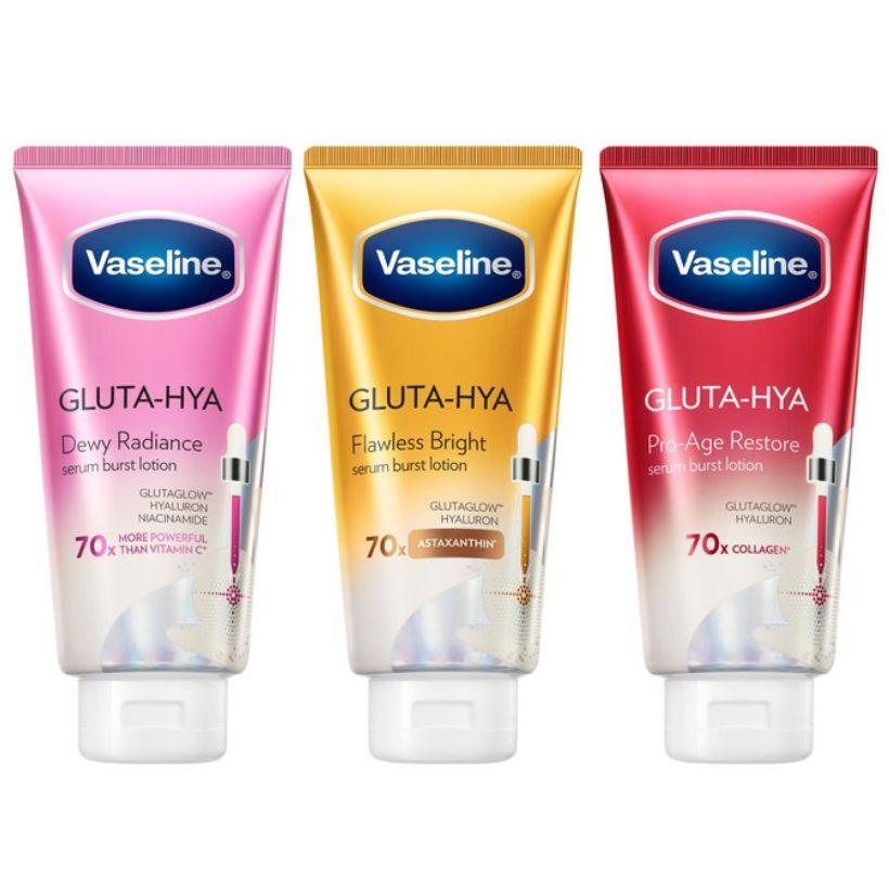 [Blackpink Jennie's Pick] Vaseline Gluta-Hya Serum Burst Lotion 300ml 3 Type