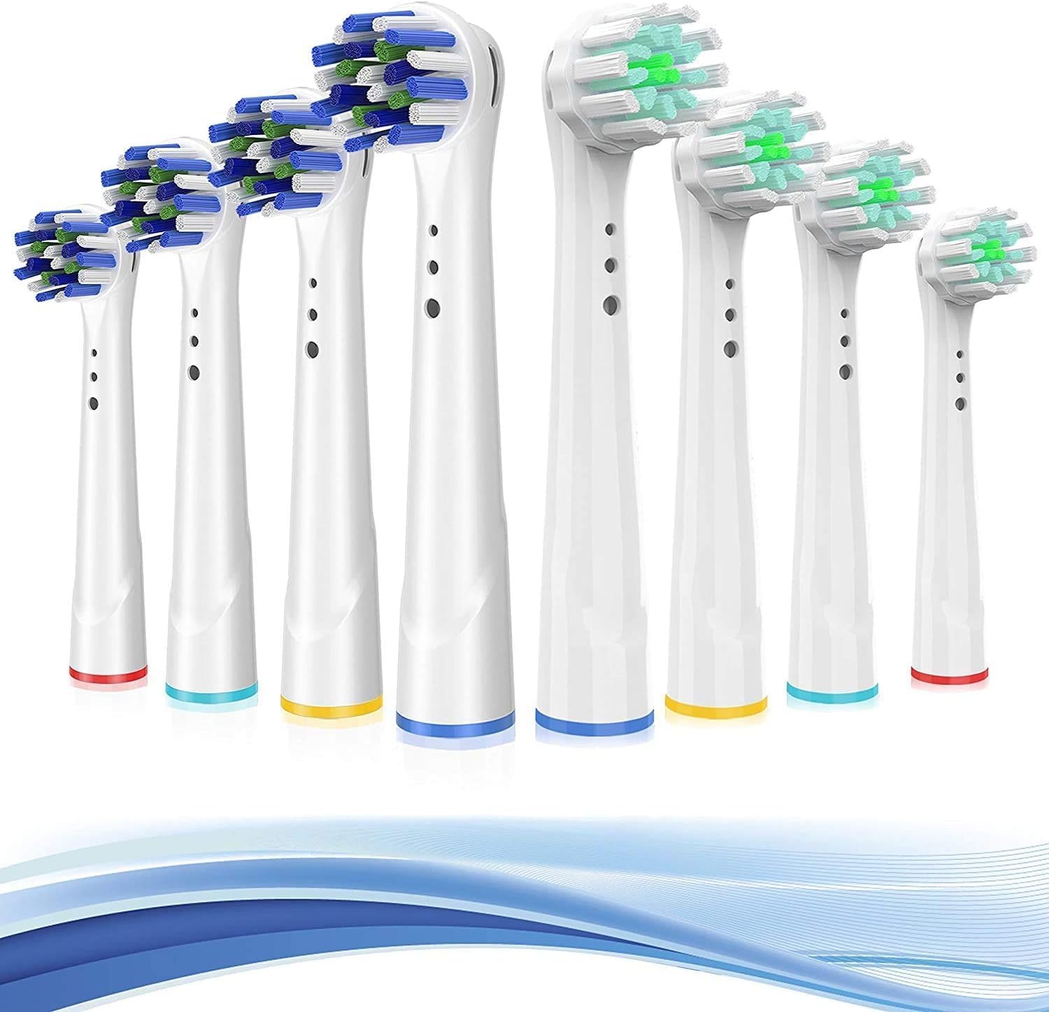 Toothbrush Heads for Oral B , 8 Pack Professional Electric Toothbrush Heads, Precision Clean Brush Heads Refill United States
