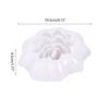 3D Flower Resin Molds 3D Flower Candle Molds for Making Candle Soap Chocolate Fondant Room Decorations Valentines Gift