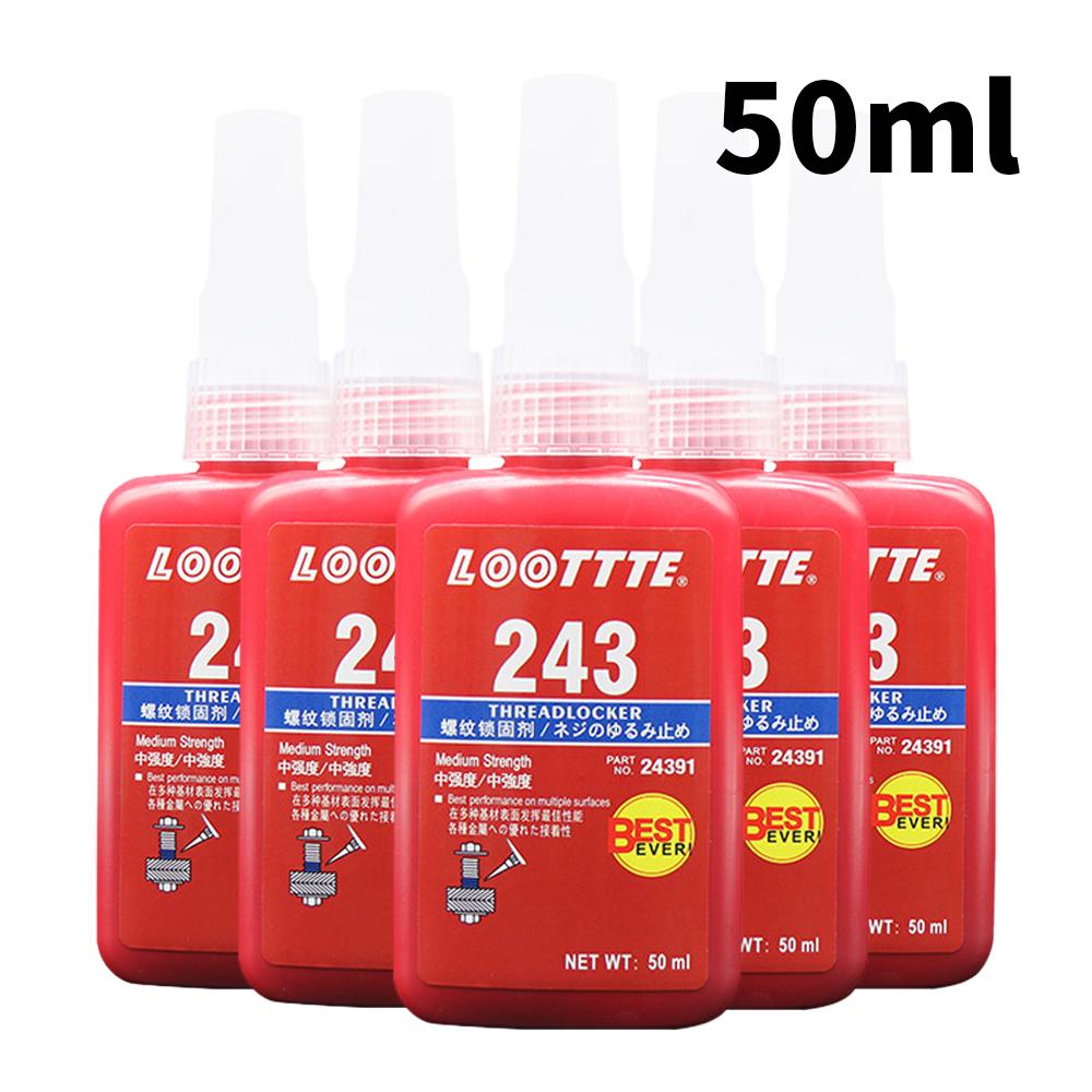 High-capacity Thread Interlock 243 High-strength Thread Interlock Used for M6-M20 Thread Interlock and Sealing for Home Car Tool