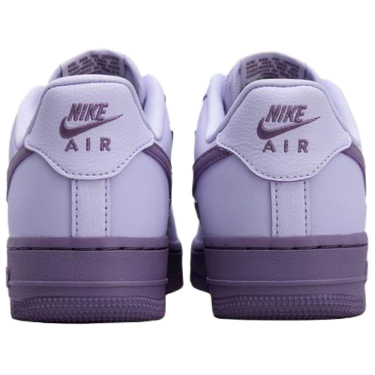 Nike Air Force 1 Leicht und Atmungsaktiv Niedriger Schaft Skateboard-Schuhe Damen Lila IX5253-555