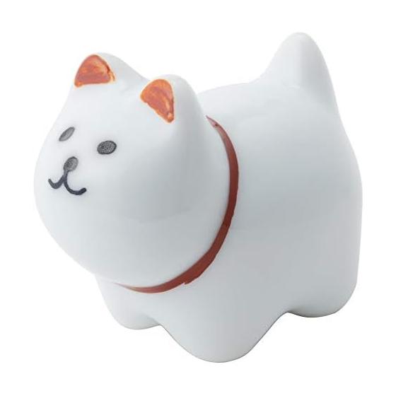 Hasami Ware Chopstick Rest Dog Red 04749
