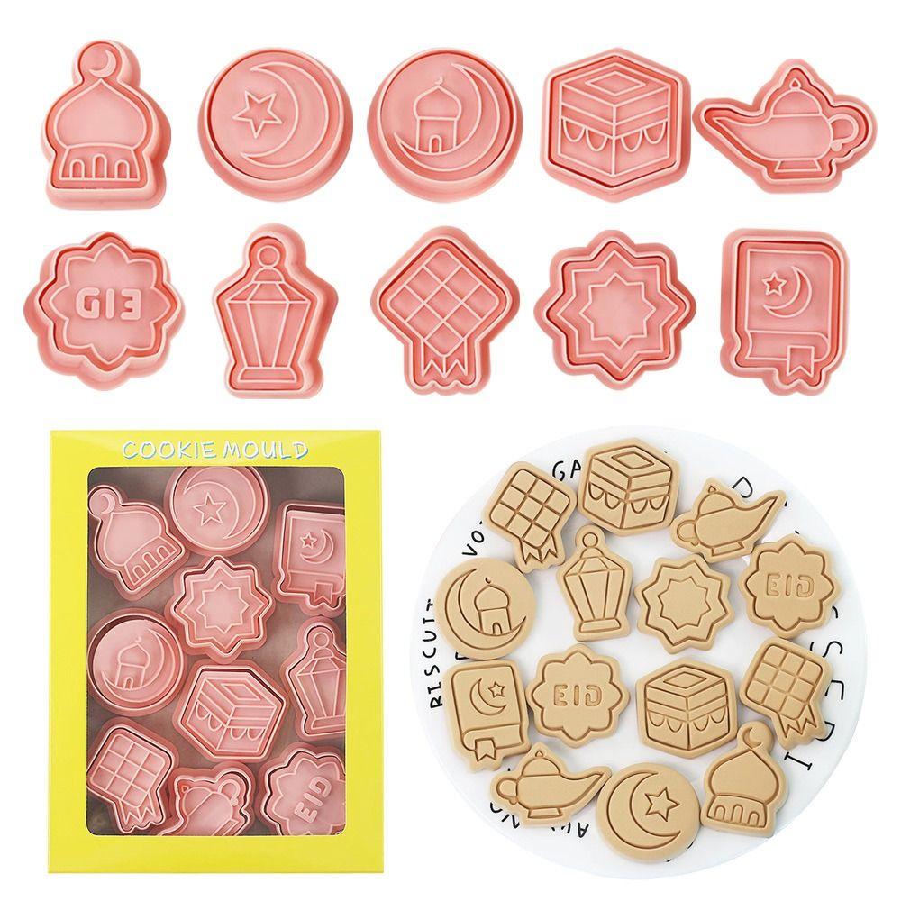 

Decorating Baking Mould Islam Muslim Festival Eid Mubarak Ramadan Kareem Cookie Cutter Biscuit Mold