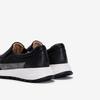 Young Age Women Goat Leather Lightweight Slip On Black