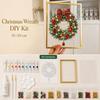 DIY Jeweled Christmas Tree Art Kit 20*15cm Exquisite Pearl Painting Art Fun with Frame Gem Painting Kit Christmas Present