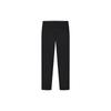Fila Solid Color Mid-Rise Straight Leg Casual Pants Men Bottoms Black F11M312601F-BK