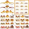 Paper Costume Glasses Photo Props For Kids And Adults Halloween And Festive Events
