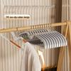 Compact Non-Slip Clothes Hanger - Space-Saving, No-Trace, Anti-Shoulder Bump Drying Rack.