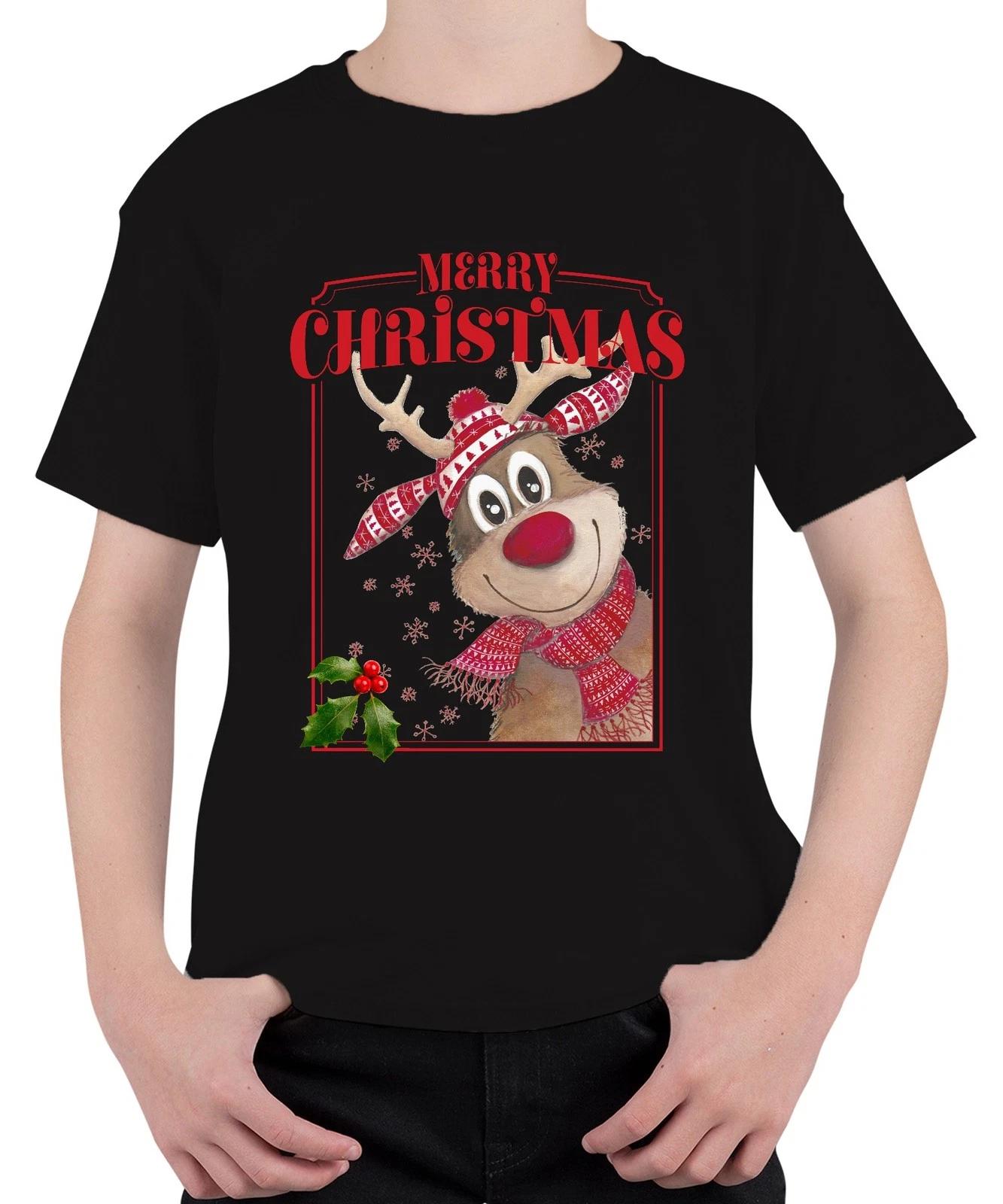 Merry Christmas Rentier Rudolf - Weihnachten Weihnachtsgeschenk Christmas Unisex XXL