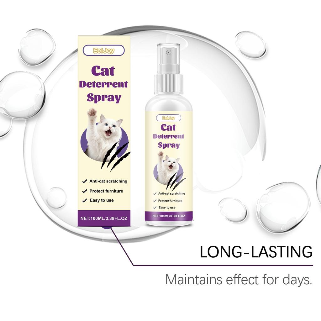 Cat Scratch Deterrent Spray No Stimulation Natural Anti Scratching Training Aid Sofa Furniture Protector Cat Anti Chewing Sprays