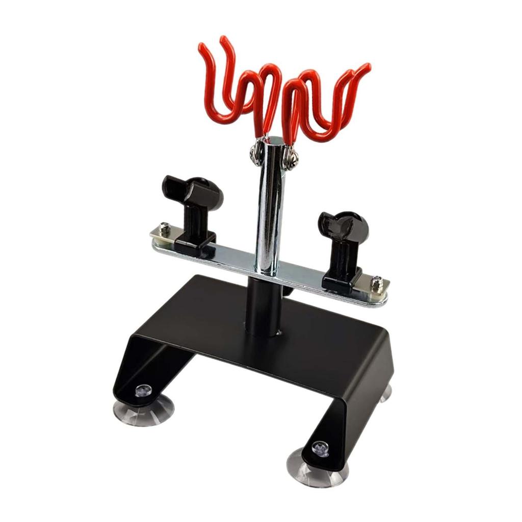 Airbrush Holder Station Airbrush Stand Model Coloring Accessories Supplies Universal with Suction Cups Table Bench Mount