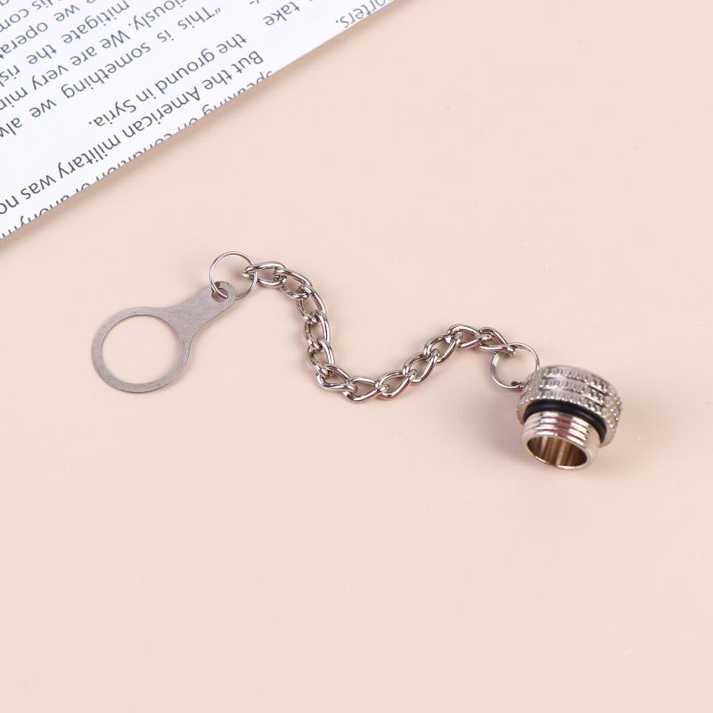 M12 Connector Dust Cover Rust Resistant Metal Waterproof Inner Outer Thread Cap for Telecommunication Tower Wiring