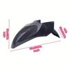 Motorcycle Front Fender Carbon Fiber Pattern Front Wheel Mudguard Water Splash Protection Cover For Honda PCX160 2021-2025
