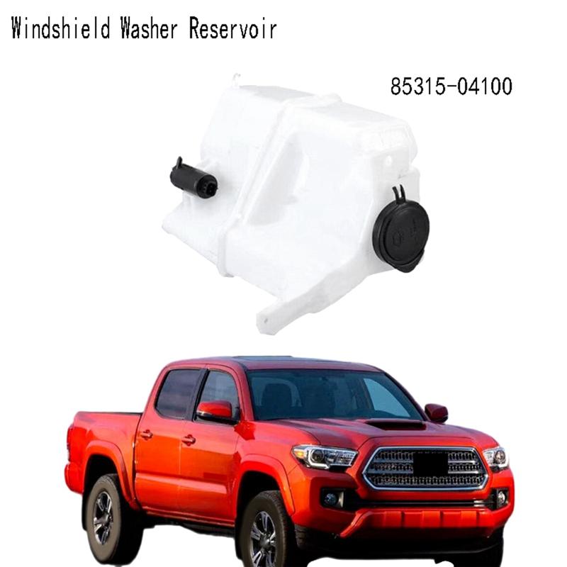 Windshield Washer Reservoir For Toyota Tacoma 2016- Front Windshield Expansion Water Tank 85315-04100 Replacement