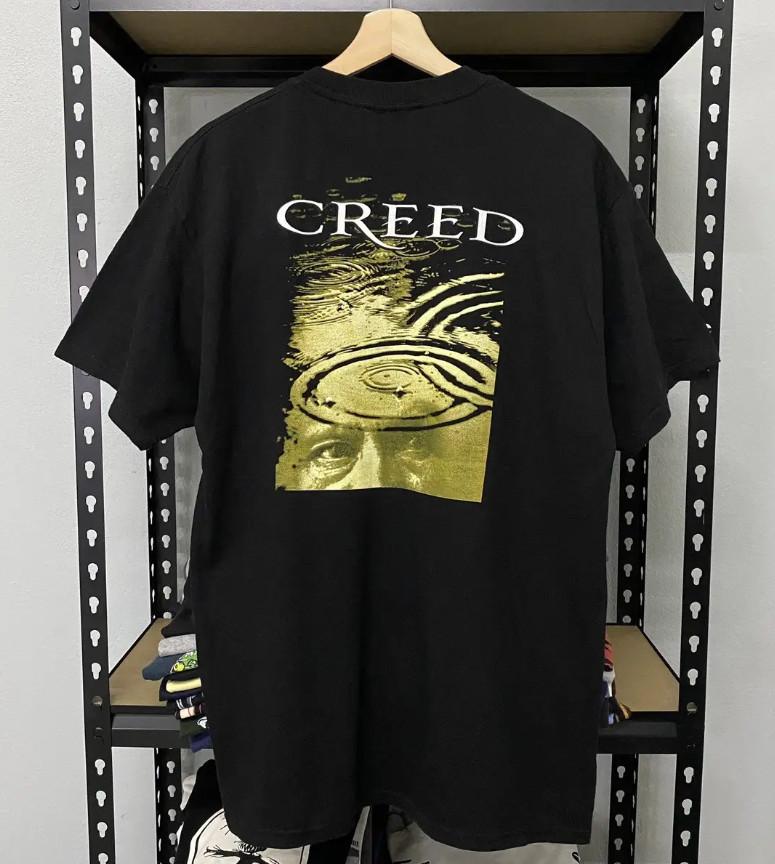 Vintage Creed Rock Band Tshirt 90s gift for fan Unisex T-Shirt S
