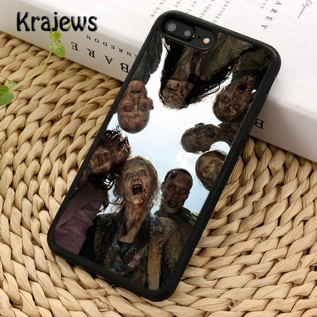 

Krajews The Walking Dead Zombie Rick Daryl Phone Case For iPhone 16 15 SE2020 14 6 7 8 plus 11 12 13 pro max coque Fundas iPhone 6 6s