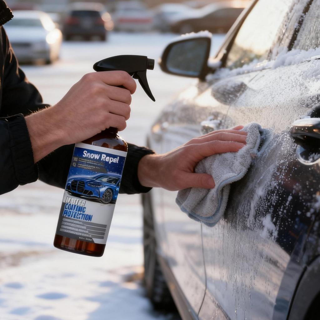 100 ml Snabbverkande Isborttagningsspray för Vindruta Genomskinlig Formel Tar Bort Is & Frost på Sekunder för Bil Lastbil SUV Vintermorgnar