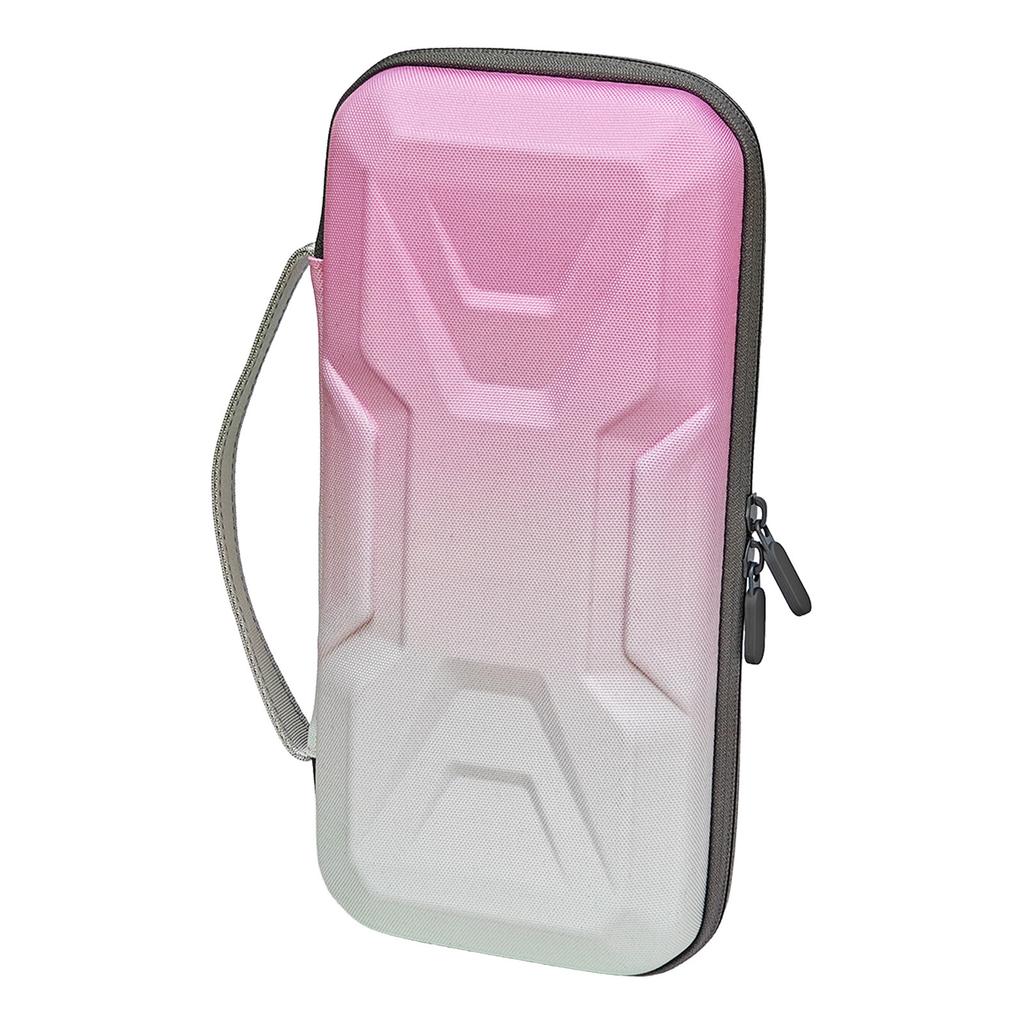 Game Console Storage Bag,Gradient Mech,Shockproof Travel Bag With 10 Game Card Slots, Water-Resistant  Adjustable Strap,