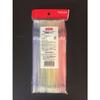 Yamato Bussan Multicolored Straws, 21cm FL, Flexible Colored Straws, Bag of 50