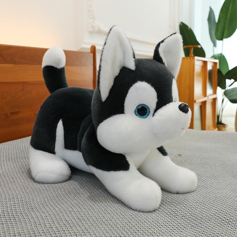 

Милая игрушка-плюш Хаски в стиле вечеринки, кукла для игрового автомата, детские куклы, домашние милые питомцы, украшения, метание на мероприятии 23cm【0.19kg】