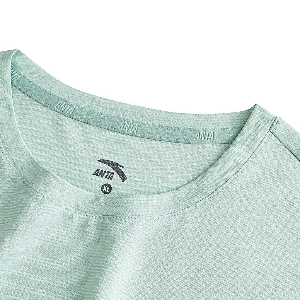 Anta T Shirt Men's Rain Clear Green Floral Gray 952626101-6
