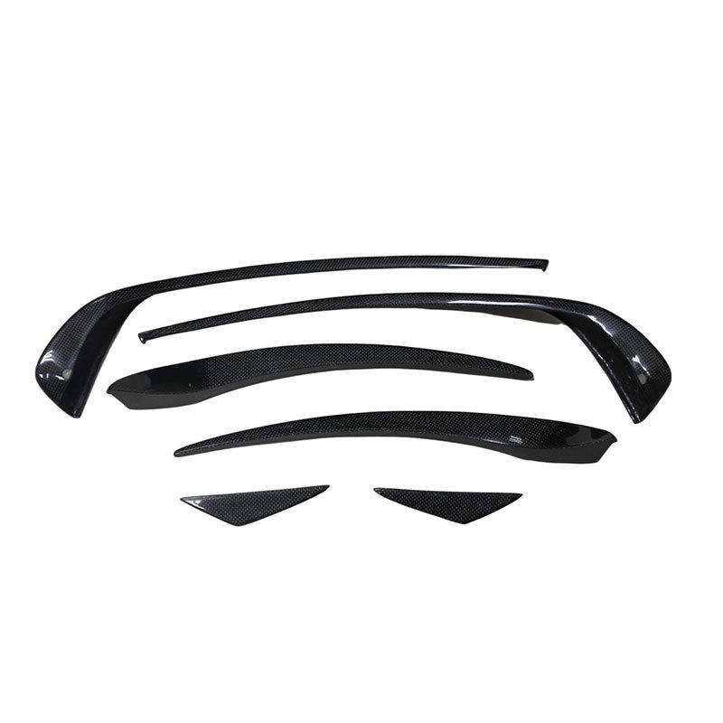 Mercedes CLA W117 Carbon Fiber Front Bumper Air Knife Upgrade Kit (2014-2019)
