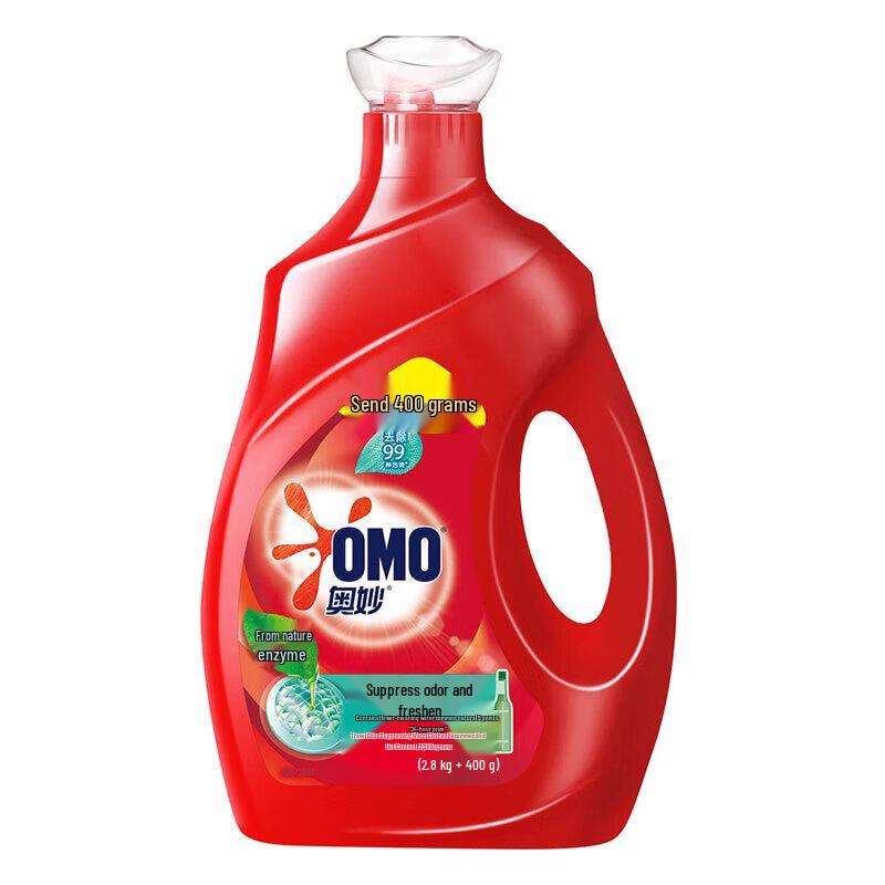 OMO Deodorizing Laundry Detergent, 3.2kg Total