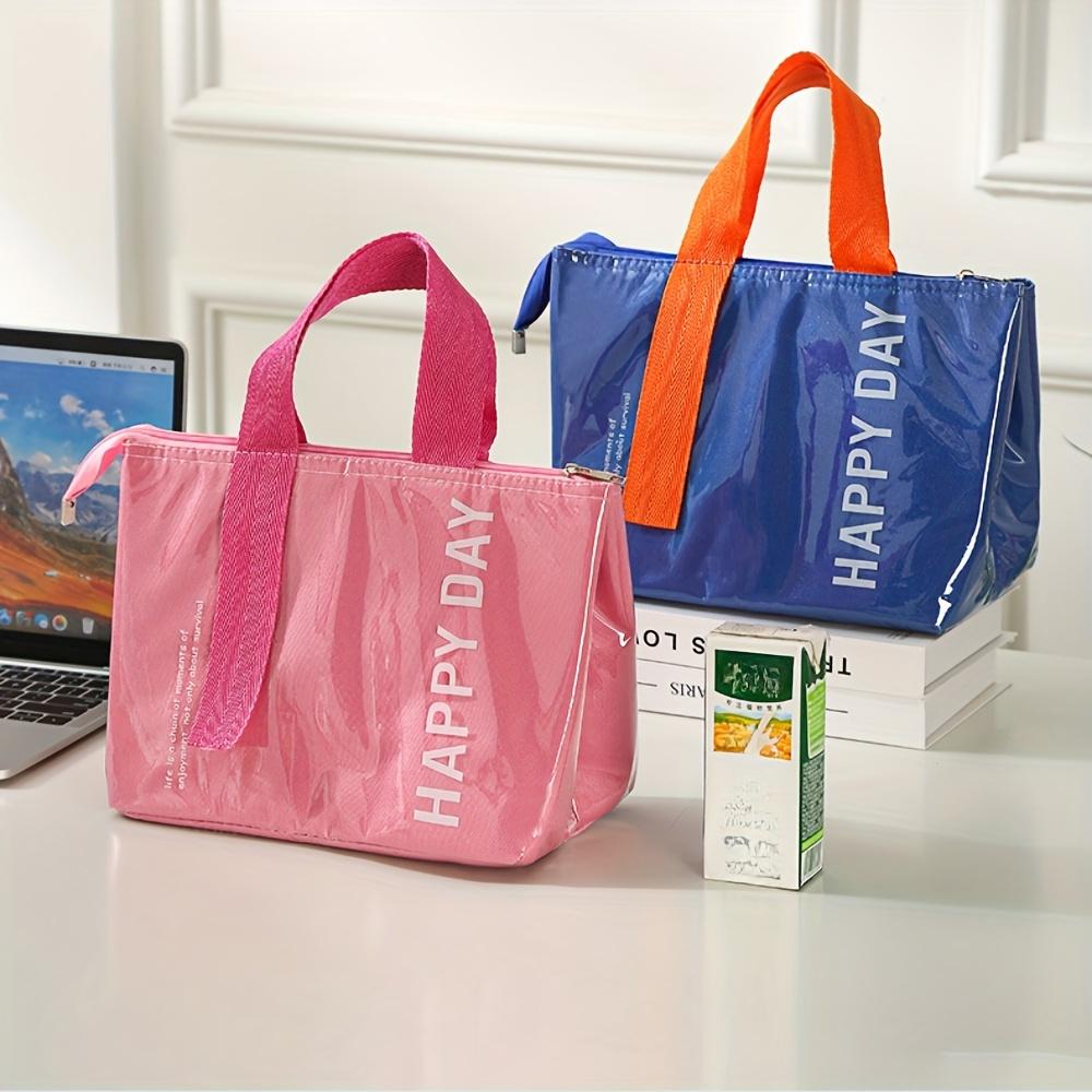 1 Dopamine Lunch Bag For Office Workers, Large Capacity Lunch Insulation Bag, Thick Aluminum Foil,outdoor Camping, Picnic Insulation Bag