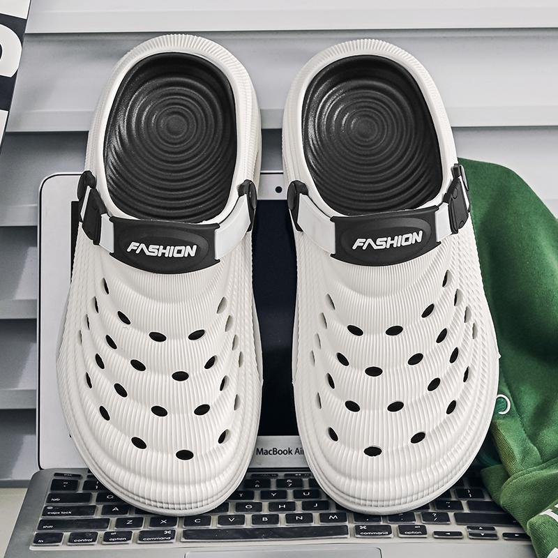 2024 Summer Men's Sandals New Home Garden Shoes Comfortable and Lightweight Men Slippers Non-Slip Soft Bottom Flip Flop Sandals