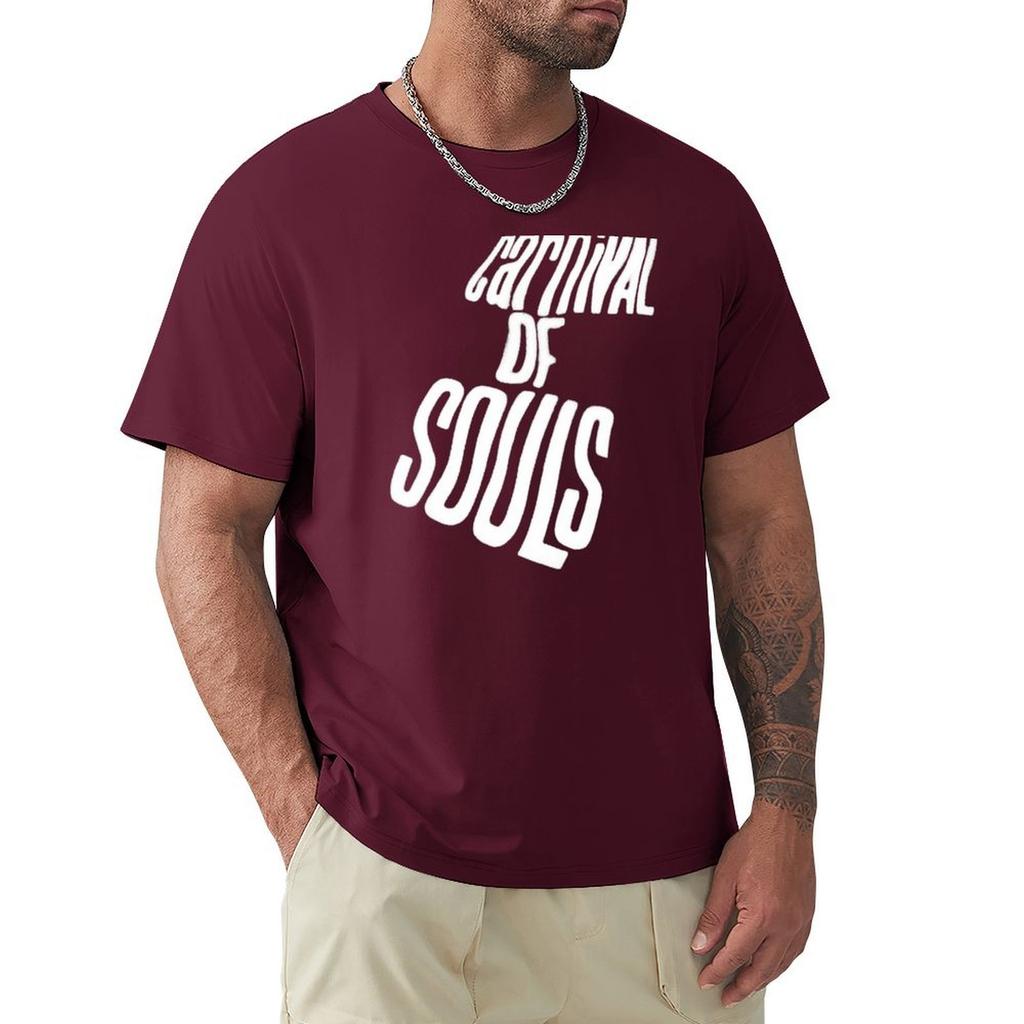 Carnival Of Souls Title T-Shirt Vintage T Shirts Baggy Shirts Graphic T Shirt Vintage Mens Plain T Shirts