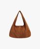 Healiote Suede Supple Shoulder Bag_Camel