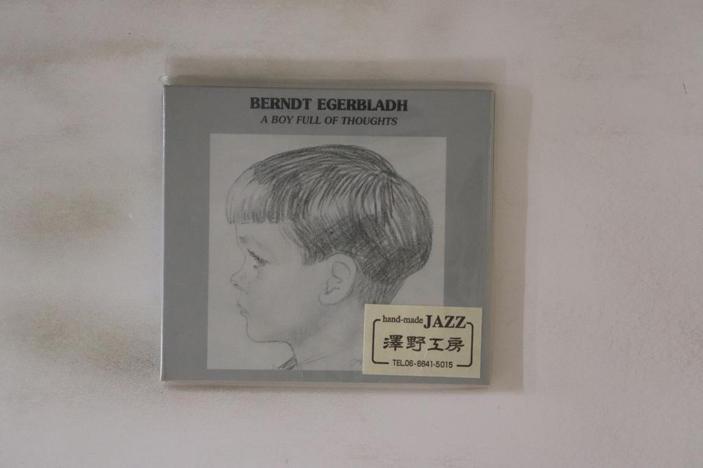 CD BERNDT EGERBLADH - A Boy Full Of Thoughts AS003 ATELIER SAWANO 2000 Japan Jazz Used