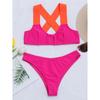Set bikin Sexy bikini plavky s vysokým pasem Dámské plavky s vysokým pasem plavky s vysokým pasem plavky plavky