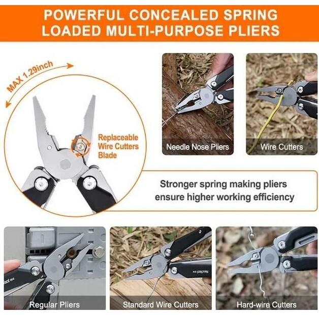 NexTool W4 11-in-1 Multitool with Adjustable Wrench