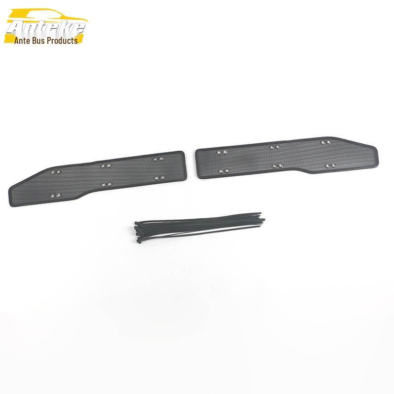 Radiator Panel Sticker with Insect Screen Sequins for 22 Q5 e-tron: Car Accessory with Diamond Mesh Design