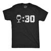 Mens Wine 30 Funny T Shirt Drinking Graphic Tee Sarcastic Shirt for Men