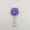 Mini Cat Ear Massage Airbag Hair Brush With Makeup Mirror Cartoon Hairdressing Comb For Girls